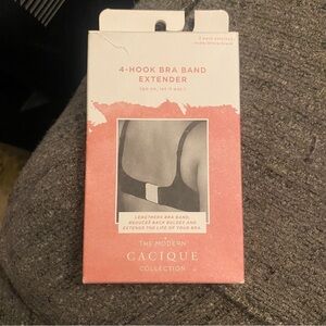 Lane Bryant Cacique 4-Hook Bra Band Extender - Nude, White, Black